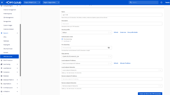 VPN Site to Site