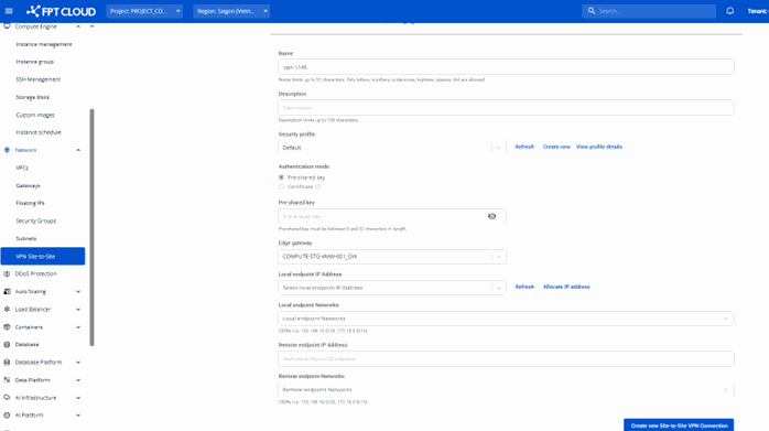 VPN Site to Site