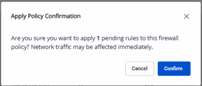 Apply Policy