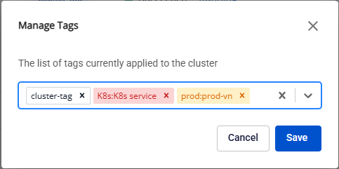 Add tags after creating