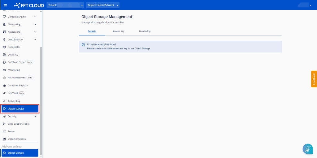 User guide FPT Object Storage 79