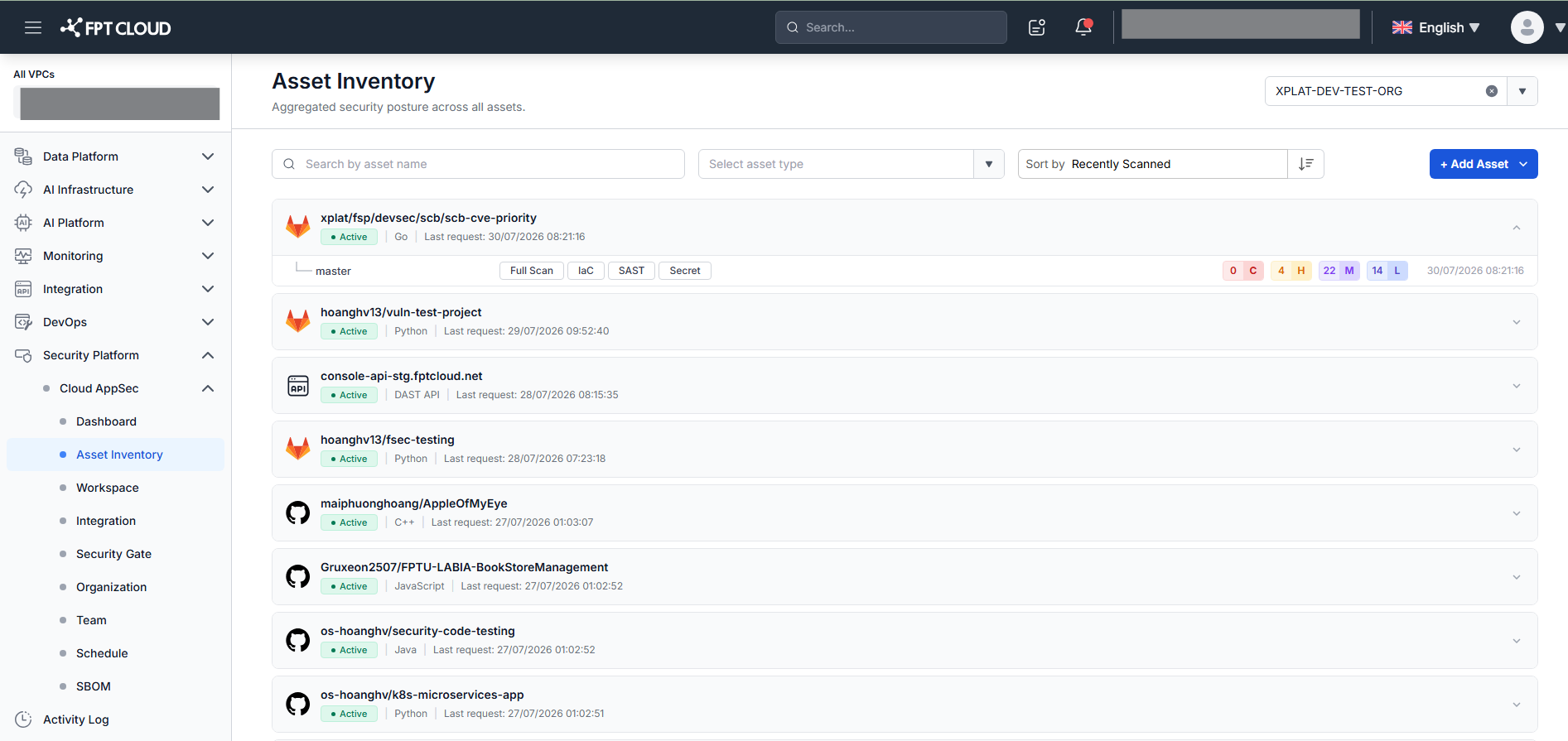 Asset Inventory overview