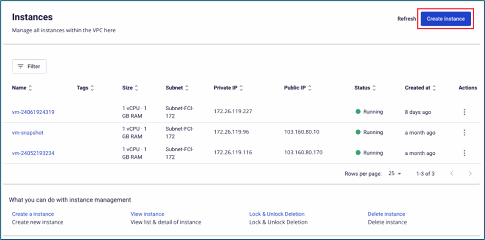 Select NAT Instance image