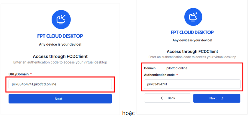 Adding a new server in FCDClient