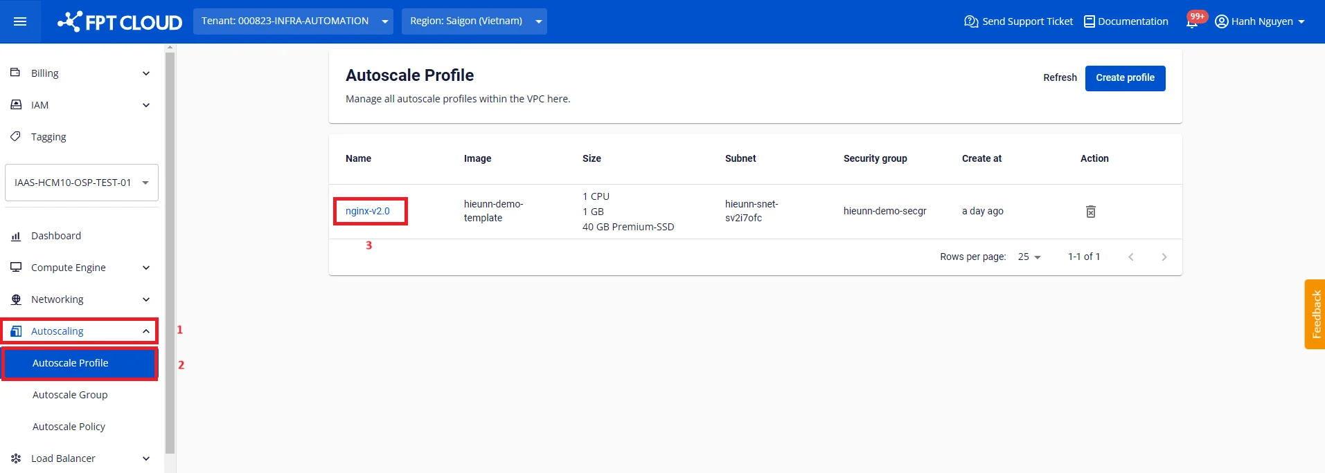 click to view profile details