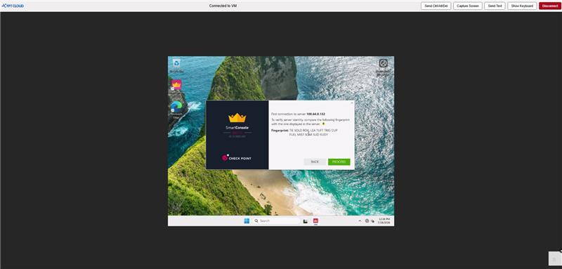 Management software preinstalled on the Jump host