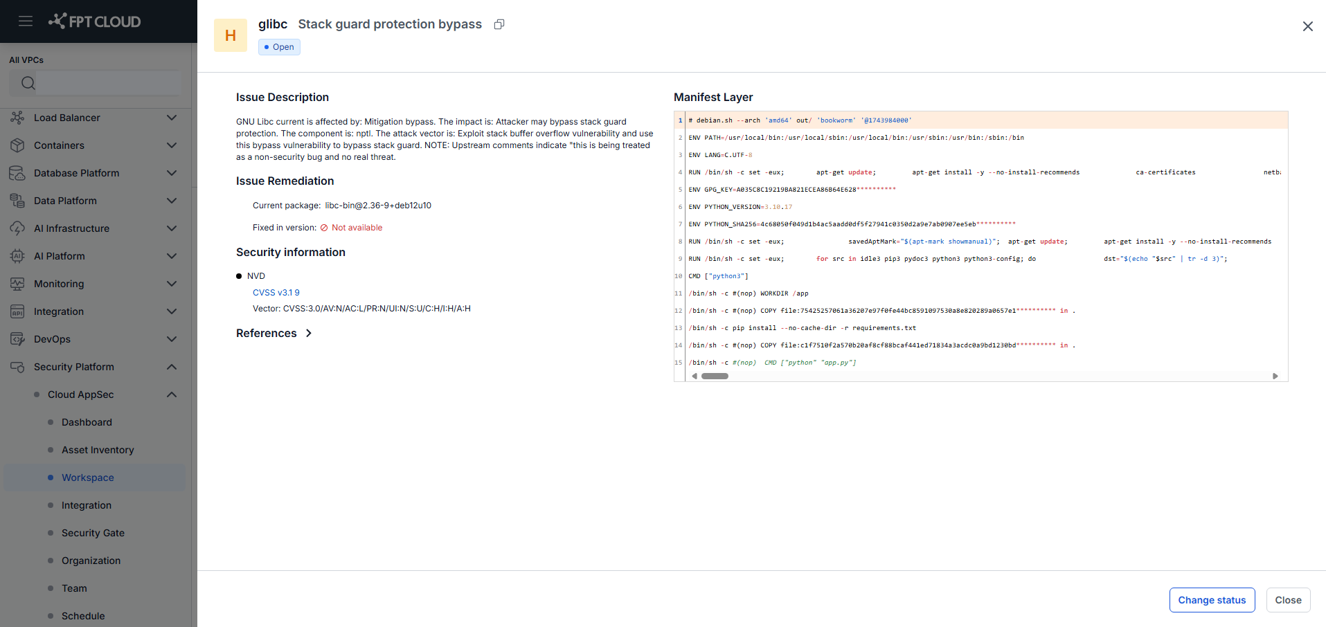Container Registry — Issue詳細