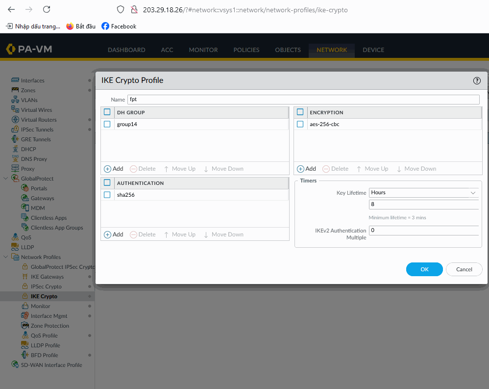 IKE Crypto
