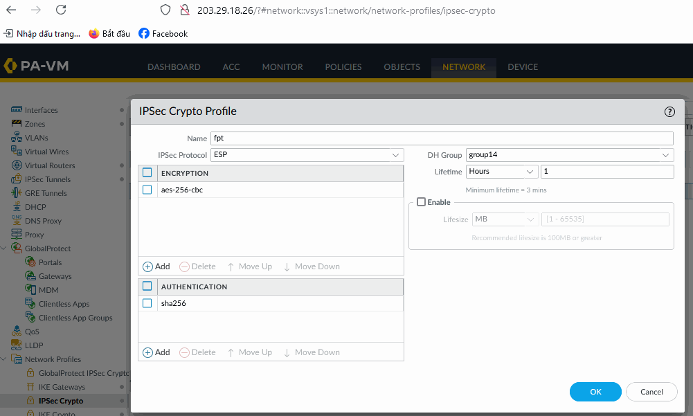 IPSec Crypto