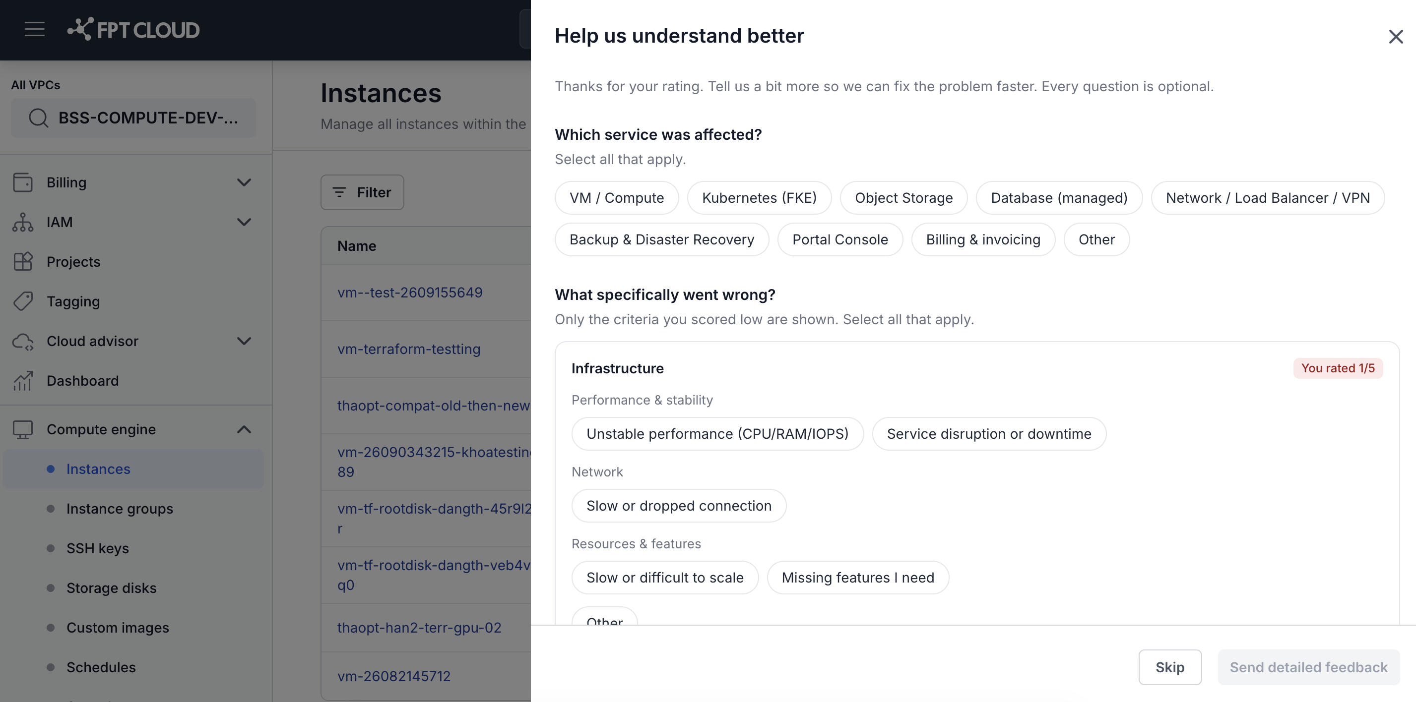 Form Help us understand better